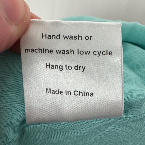 The Oblong Box Shop Retro Kiki Breeze Block Dress‎ Teal Womens Sz XXL Mod Preppy - Picture 11 of 16